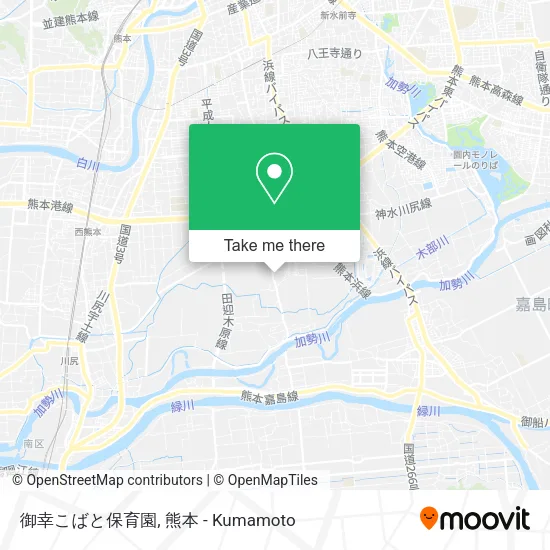 御幸こばと保育園 map