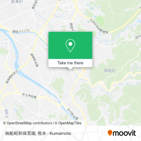 御船昭和保育園 map