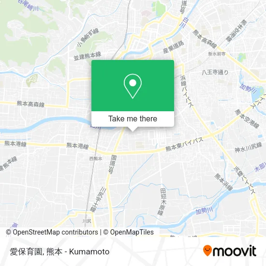 愛保育園 map