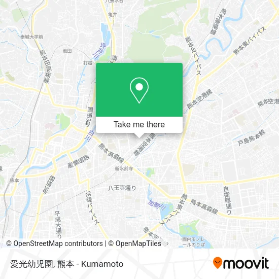 愛光幼児園 map