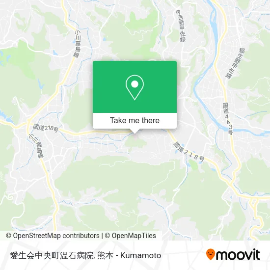 愛生会中央町温石病院 map