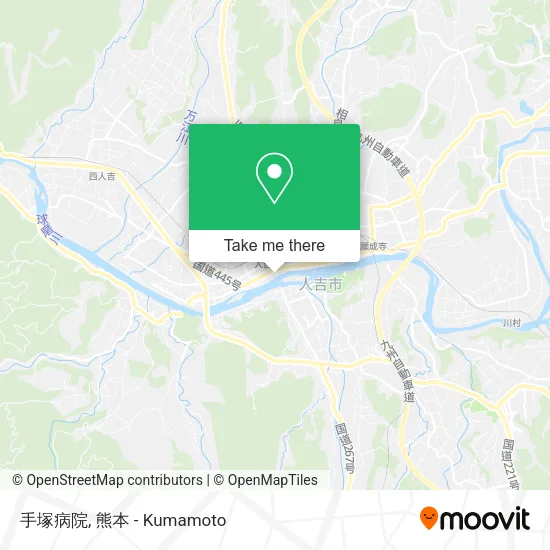 手塚病院 map