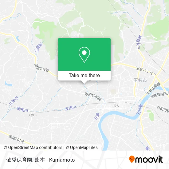 敬愛保育園 map
