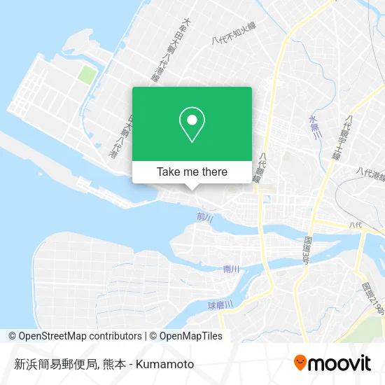 新浜簡易郵便局 map