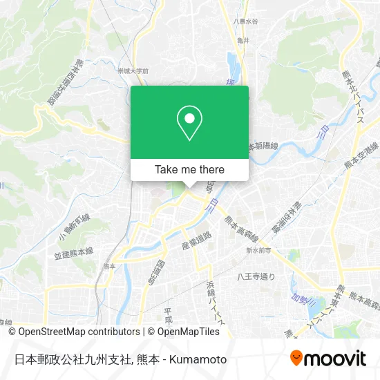 日本郵政公社九州支社 map