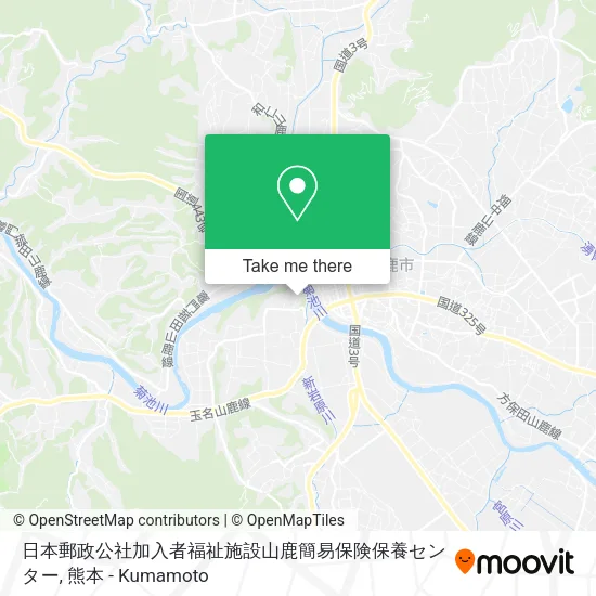 日本郵政公社加入者福祉施設山鹿簡易保険保養センター map