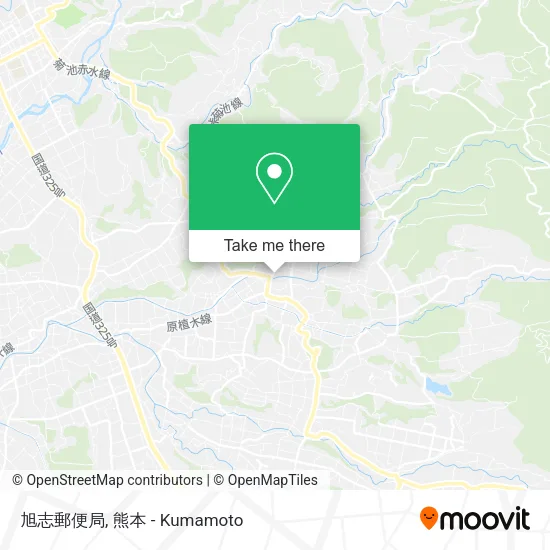 旭志郵便局 map