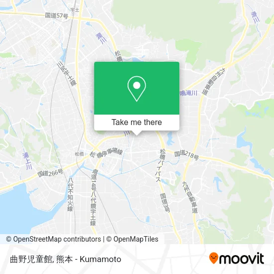曲野児童館 map