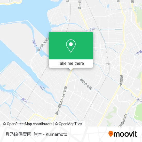月乃輪保育園 map