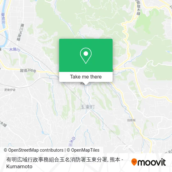 有明広域行政事務組合玉名消防署玉東分署 map