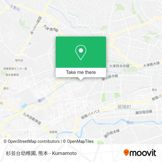 杉並台幼稚園 map