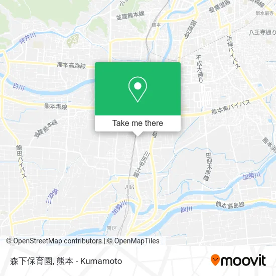 森下保育園 map