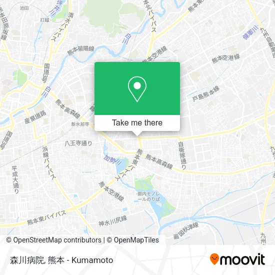 森川病院 map
