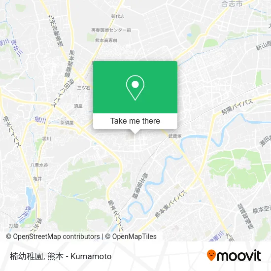 楠幼稚園 map