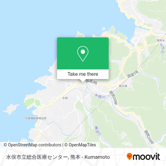 水俣市立総合医療センター map