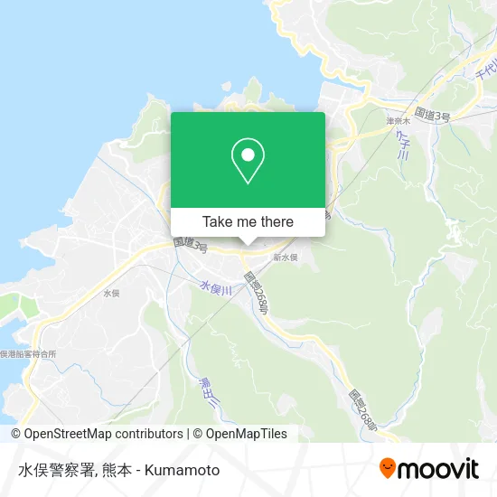 水俣警察署 map