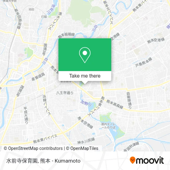 水前寺保育園 map