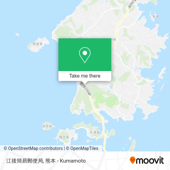 江後簡易郵便局 map
