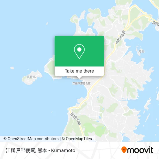 江樋戸郵便局 map