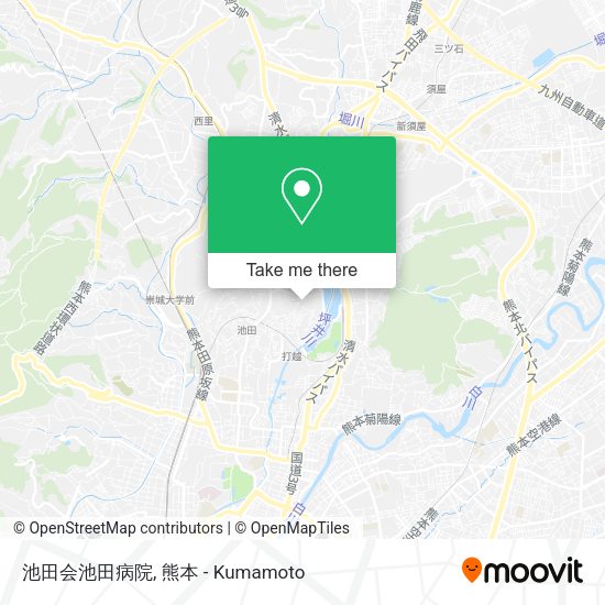 池田会池田病院 map