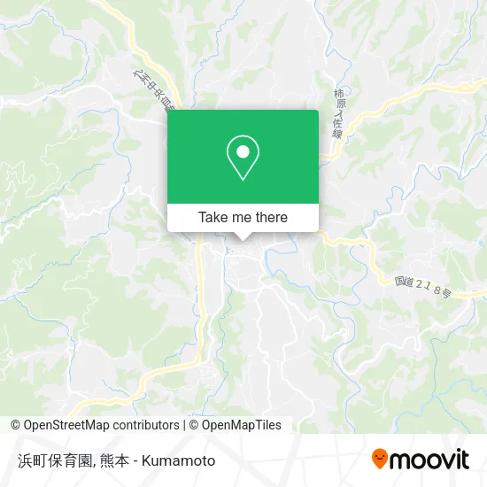 浜町保育園 map