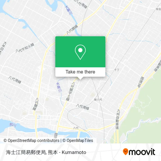 海士江簡易郵便局 map