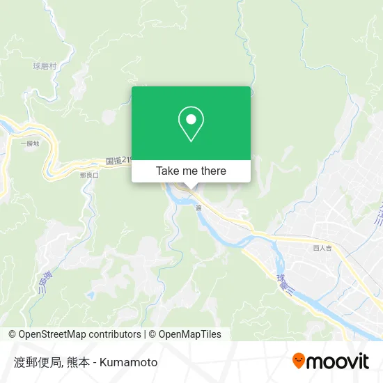 渡郵便局 map