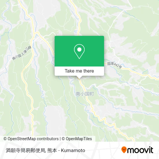 満願寺簡易郵便局 map