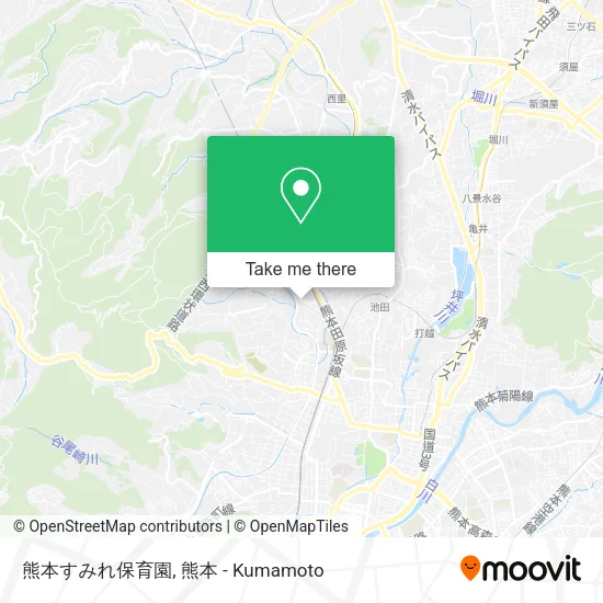 熊本すみれ保育園 map