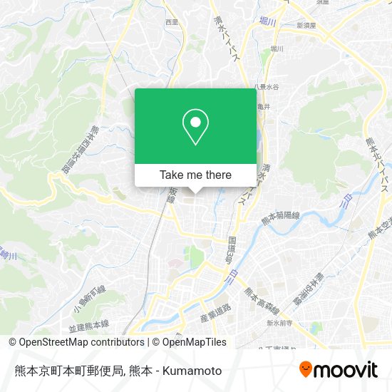 熊本京町本町郵便局 map