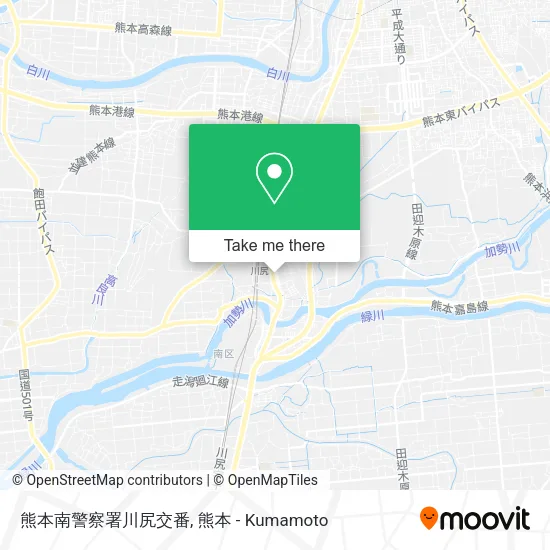 熊本南警察署川尻交番 map