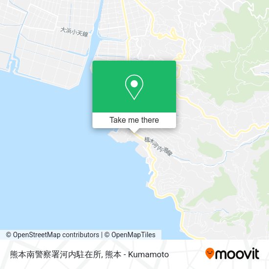 熊本南警察署河内駐在所 map