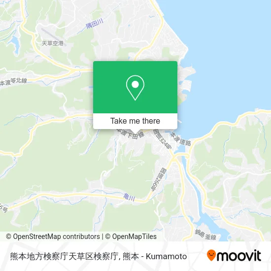 熊本地方検察庁天草区検察庁 map