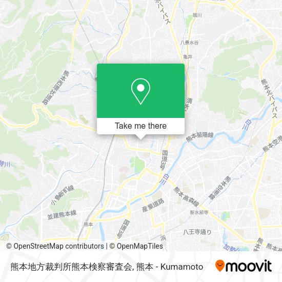 熊本地方裁判所熊本検察審査会 map