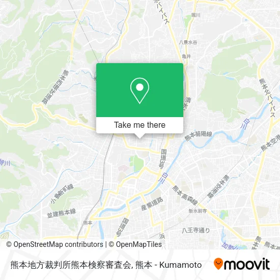 熊本地方裁判所熊本検察審査会 map
