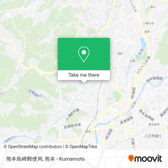 熊本島崎郵便局 map