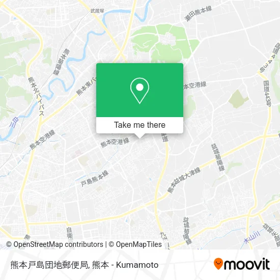 熊本戸島団地郵便局 map