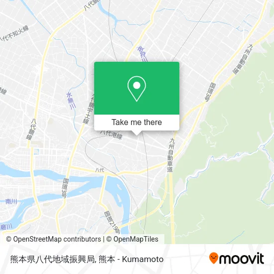 熊本県八代地域振興局 map
