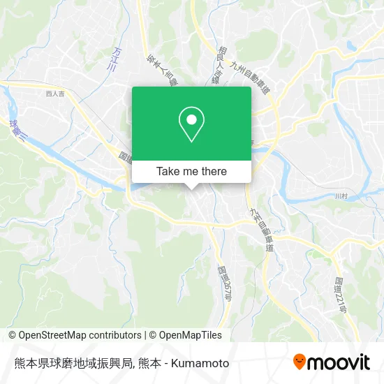 熊本県球磨地域振興局 map