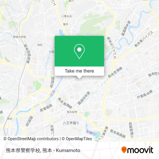 熊本県警察学校 map