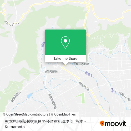 熊本県阿蘇地域振興局保健福祉環境部 map
