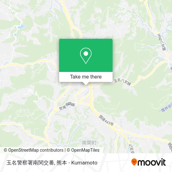 玉名警察署南関交番 map