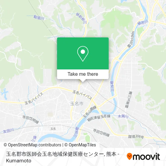 玉名郡市医師会玉名地域保健医療センター map