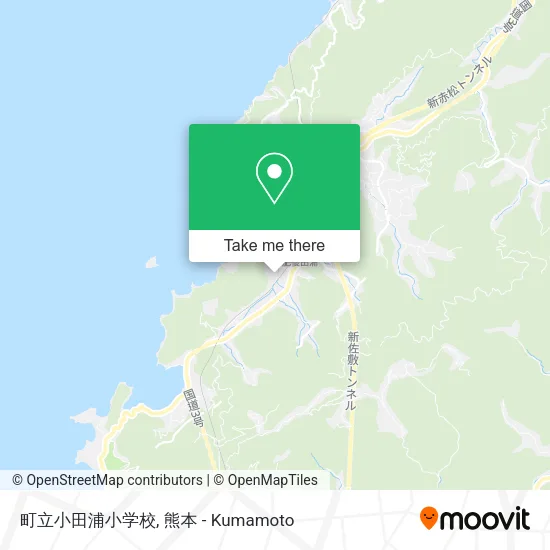 町立小田浦小学校 map