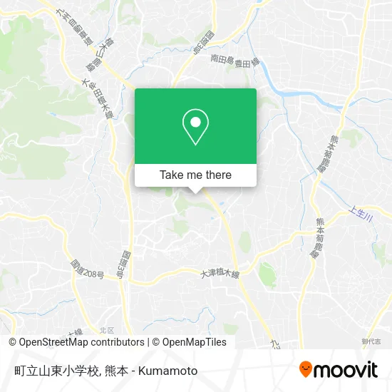 町立山東小学校 map