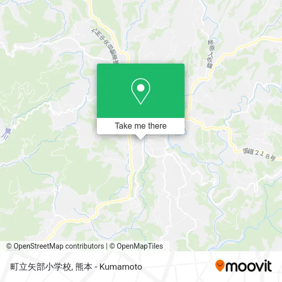 町立矢部小学校 map