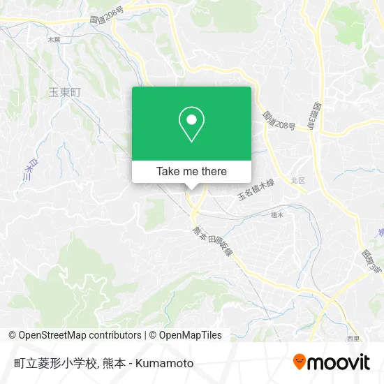 町立菱形小学校 map