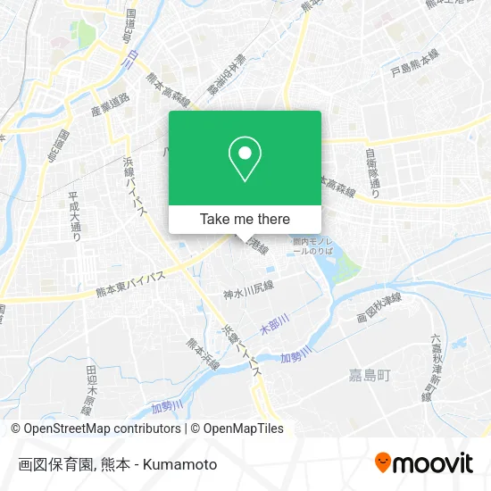 画図保育園 map