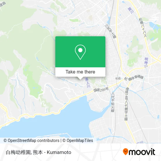 白梅幼稚園 map