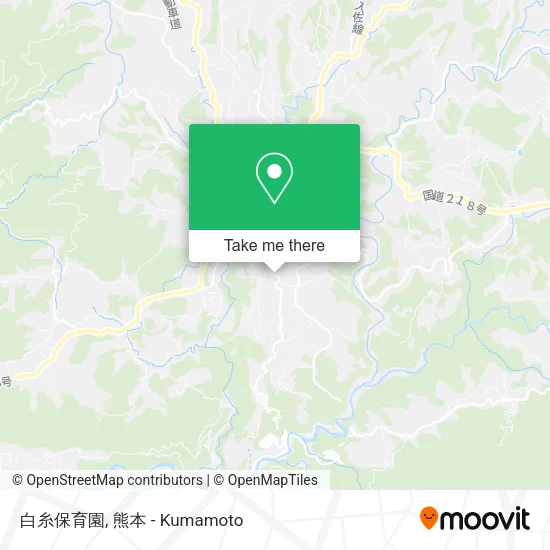 白糸保育園 map